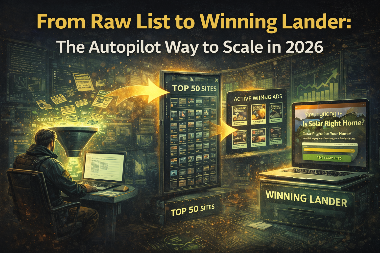 From Raw List to Winning Lander: The Autopilot Way to Scale in 2026